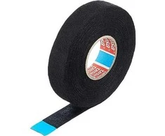 Izoliuojanti tekstilinė juosta TESA (juoda) 25m x 19mm 51608-00001-00