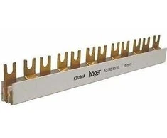 Izoliuota sujungimo šyna Hager KDN180A (1P, 12 mod., 16mm)