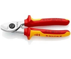 Izoliuotos kandyklės elektros kabeliui KNIPEX 9516165 (Ø15mm/50mm2, 165mm, 1000V)