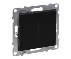 Juodas jungiklis Suno Legrand 721405