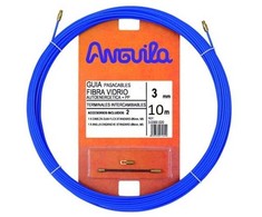 Kabelio pratraukėjas (10m, 3mm, mėlynas, stiklo audinys)