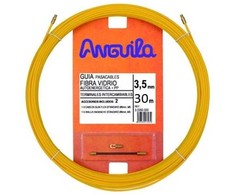 Kabelio pratraukėjas (30m, 3.5mm, geltonas, stiklo audinys)