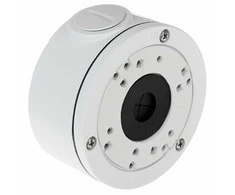 Kameros laidų jungiamoji dėžutė - montavimo bazė B310W/W, metalinė, balta + baltas pagrindas
