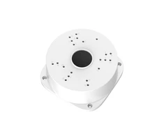 Kameros laidų jungiamoji dėžutė - montavimo bazė PC115, plastikinė, balta
