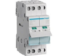 Kirtiklis Hager SBN316 (3P, 16A, 400V, 2 mod.)