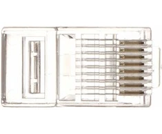 Kištukas RJ-45 UTP kabeliui CATe, RJ45T tipas EZ (Pass Through), 1vnt.
