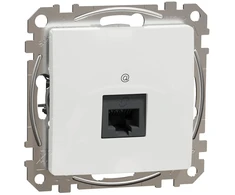 Kompiuterinis lizdas 1xRJ45 Schneider Sedna SDD111451 (baltas)