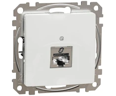 Kompiuterinis lizdas 1xRJ45 STP Cat.5e Schneider Sedna SDD111451S (baltas)