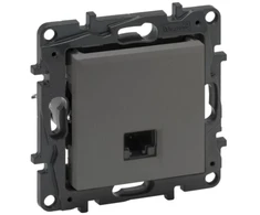 Kompiuterinis lizdas 1xRJ45 UTP Cat.6 Legrand Niloe Step 863463 (pilkas)