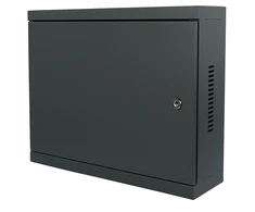 Komutacinė pakabinama spinta 19" 3U 540x400, antracito spalvos