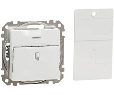Kortelinis jungiklis Schneider Electric Sedna Design SDD111121 (baltas)
