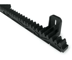 Krumpliaratinė plastikinė juosta vartams su plienine šerdimi NICE ROA6 M4 (1 m)