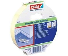 Lipni dvipusė juosta vidaus darbams TESA 1.5m x 19mm 66958-00006-00