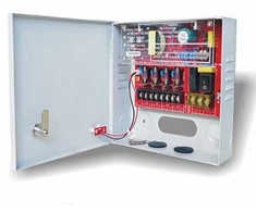 Maitinimo blokas su korpusu PowerBubble PBWD1203-04C (3A/12V, 4 išėjimai su saug.)
