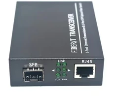 Maršrutizatorius Optinis keitiklis AC101G-1T1F SM (1xRJ45, 1xSFP SC, WDM Tx/Rx, 10/100/1000Mbps, 20km)