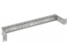 Montavimo panelė VTS0026 19" 1U (įgilinta, su DIN bėgeliu)