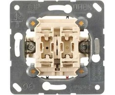 Mygtuko mechanizmas žaliuzėms JUNG 539VU (10A/250V)