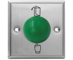 Praėjimo sistemos mygtukas K-SM50 (siauras, EXIT, žalias)