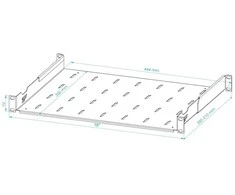 REGULIUOJAMA LENTYNA S-RSA19-1U-350B STALFLEX