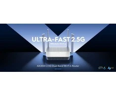Maršrutizatorius ROUTER WR3000H Wi-Fi 6 2.4 GHz, 5 GHz CUDY