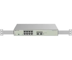 Šakotuvas 10 prievadų komutatorius Ruijie RG-NBS3100-8GT2SFP-P-V2 (Valdomas, Layer 2, 8 x PoE+)