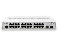 Šakotuvas 24 prievadų komutatorius MikroTik CSS326-24G-2S+RM 6