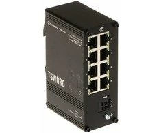 Šakotuvas Teltonika Switch | TSW030 | Nevaldomas | Montuojamas ant DIN bėgelio | 10/100 Mbps (RJ-45) jungtys kiekis 8 | Maitinimo tipas 2 kontaktų pramoninis nuolatinės srovės maitinimo lizdas