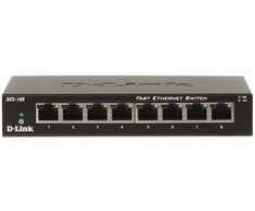Šakotuvas SWITCH DES-108/E 8 PRIEVADŲ D-Link