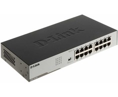 Šakotuvas SWITCH DGS-1016D/E 16 PRIEVADŲ D-Link