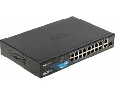 Šakotuvas SWITCH POE BCS-B-SP1602G-1SFP 16 PRIEVADŲ SFP BCS BASIC