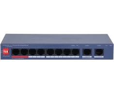Šakotuvas SWITCH POE CS4010-8ET2GT-110 8 PRIEVADŲ DAHUA