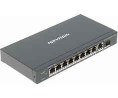 Šakotuvas SWITCH POE DS-3E0510HP-E 8 PRIEVADŲ SFP Hikvision