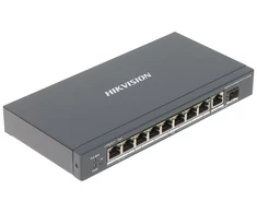 Šakotuvas SWITCH POE DS-3E0510HP-E 8 PRIEVADŲ SFP Hikvision