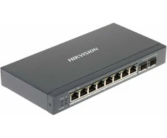 Šakotuvas SWITCH POE DS-3E1510P-SI 8 PRIEVADŲ SFP Hikvision