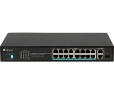 Šakotuvas Carruzzo SWITCH POE GTX-B1-18-16G1SFP/X 16 PRIEVADŲ SFP