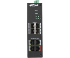 Šakotuvas SWITCH POE HS4408-4ET-96 4 PRIEVADŲ + 4 x SFP DAHUA