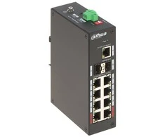 Šakotuvas SWITCH POE PFS3211-8GT-120-V2 8 PRIEVADŲ SFP DAHUA