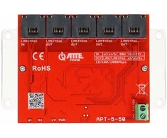 Šakotuvas SWITCH‘AS POE / EXTENDER APT-5-50 5 PRIEVADŲ ATTE