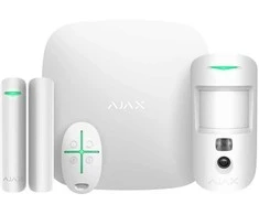 Signalizacijos komplektas AJAX STARTERKIT CAM PLUS 20294 / 38174, baltas