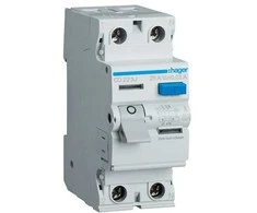 Srovės nuotekio relė Hager CD225J (A, 25A, 2P, 30mA, 230V)