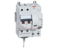 Srovės nuotekio relė su automatiniu jungikliu Legrand 411162 (C, 40A, 2P, 30mA, 230V)