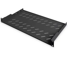 Stacionari lentyna 19" 1U L250 (juoda)