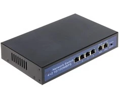 Šakotuvas SWITCH POE APTI-POE0402-60W 4 PRIEVADŲ
