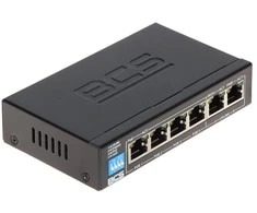 Šakotuvas SWITCH POE BCS-B-SP0402 4 PRIEVADŲ BCS BASIC