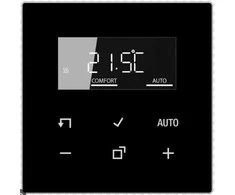 Termostatas su LCD ekranu JUNG TRDLS1790SW (Juodas,vidaus, programuojamas)