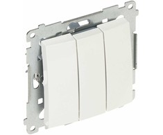 TRIPLE PUSH BUTTON DP31.01/11-SIMON54 250 V 10 A