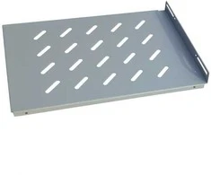 Universali 1U lentyna 19'' spintai (450 mm gylio, pilka) A-CB45