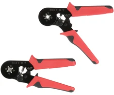 Hogert Technik UŽSPAUDIMO ĮRANKIS + KABELIŲ ĮVORIŲ RINKINYS HT-HSC8 DELTA TOOLS