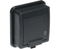 Elektro Plast Nasielsk VIENGUBAS KIŠTUKINIS LIZDAS AQUANT-5041-77/S/EPN 230 V AC 16 A IP55 Elektro-Plast
