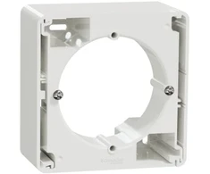 Virštinkinė dėžutė 1 vietos Schneider Electric Sedna Design SDD111901 (balta)